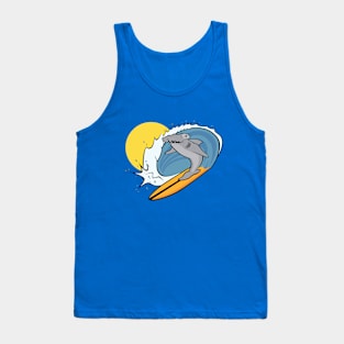 Surfing Shark Tank Top